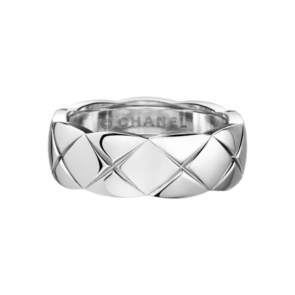 ITUGRDU58TFU Chanel Coco Crush Ring Small White Gold