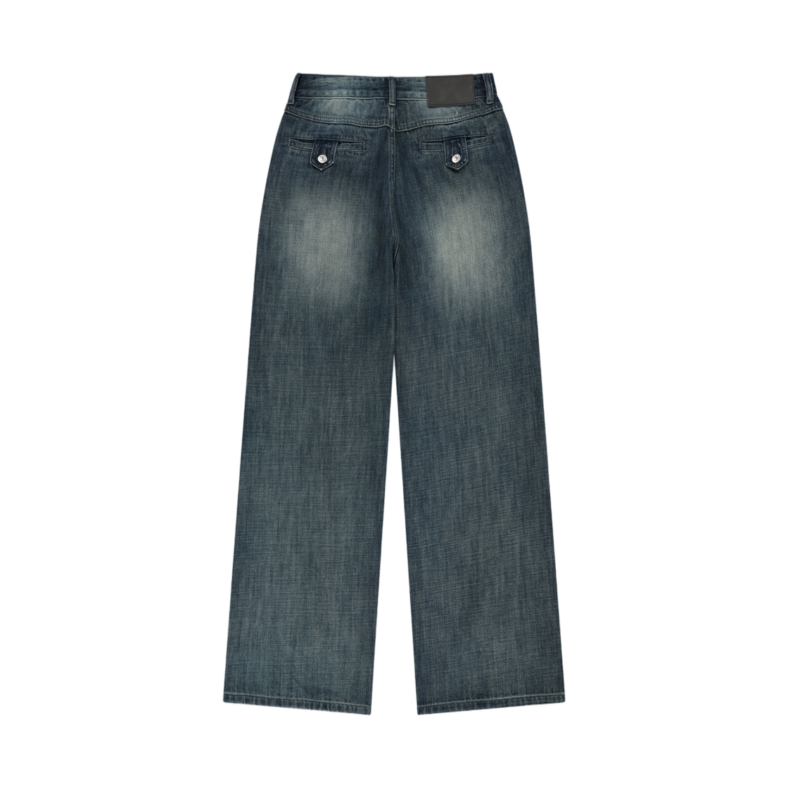 (W) 마뗑킴 스터드 포인트 데님 팬츠 블루((W) Matin Kim Stud Point Denim Pants In Blue) - 2