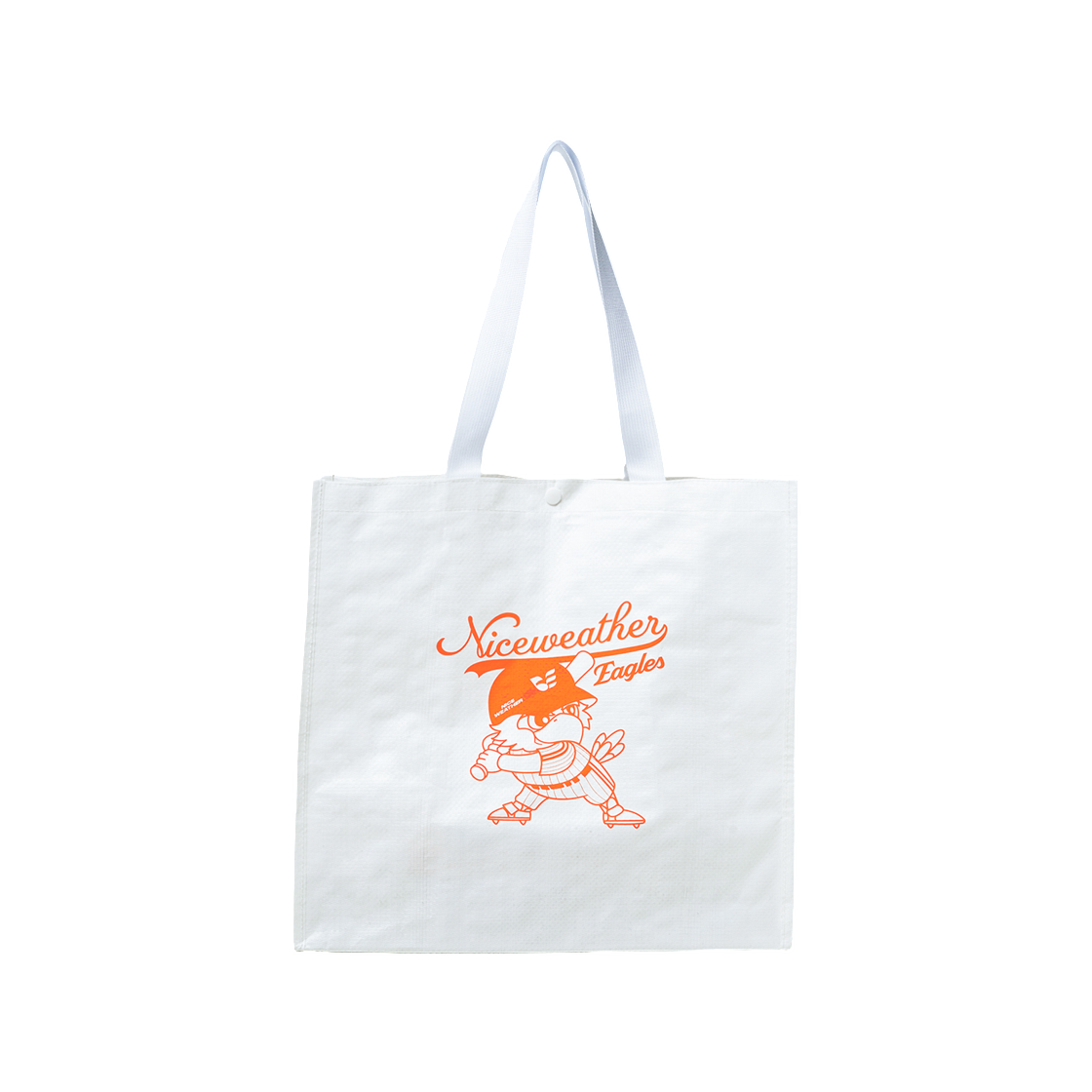 한화 이글스 x 나이스웨더 마켓백 화이트(Hanwha Eagles x Nice Weather Market Bag White)