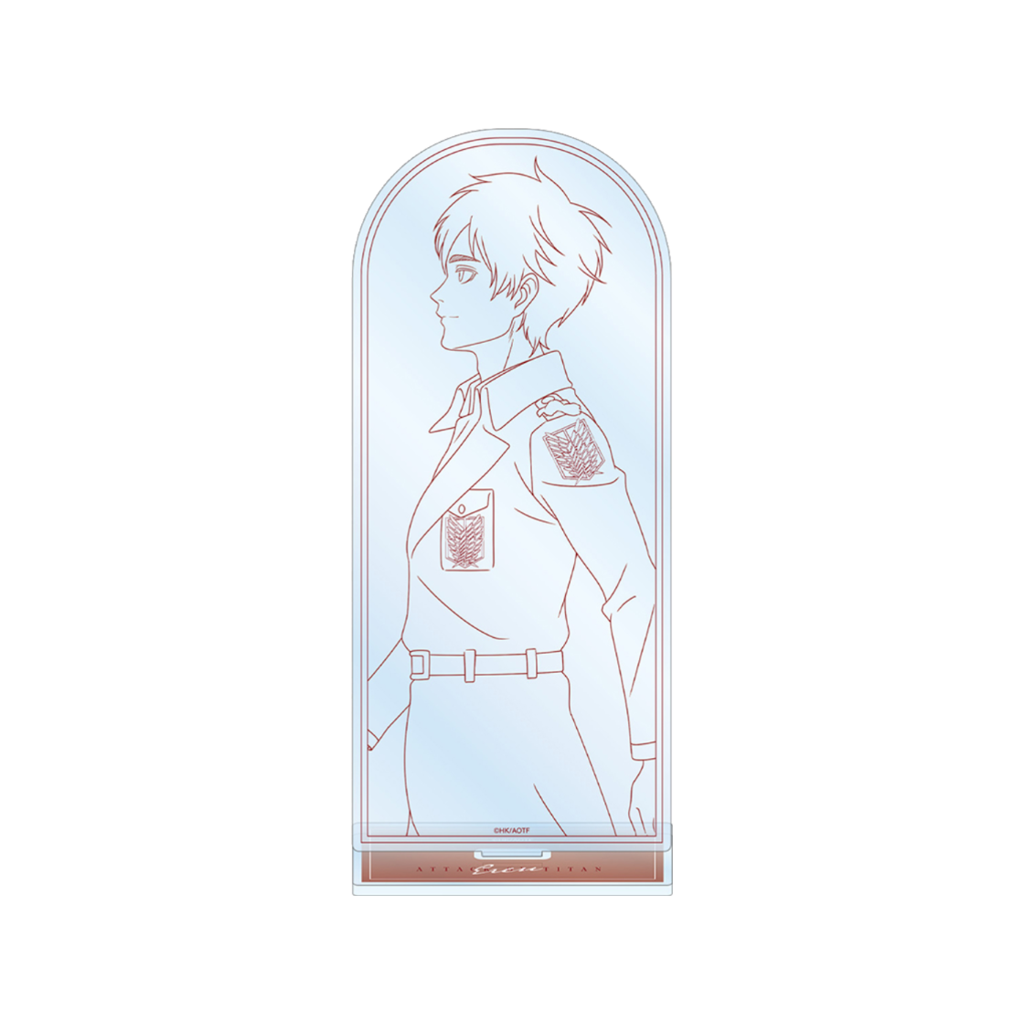 애니모어 진격의 거인 엘런 겨울의 걸음 선화 BIG 아크릴 스탠드(Animore Attack on Titan Eren Step Of Winter Line Art Big Acrylic Stand)