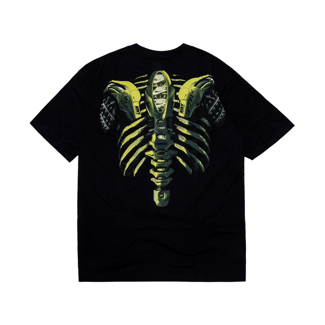 나이키 NSW 맥스90 티셔츠 블랙 볼트 (IQ1009-010)(Nike NSW Max90 T-Shirt Black Volt (IQ1009-010)) - 2