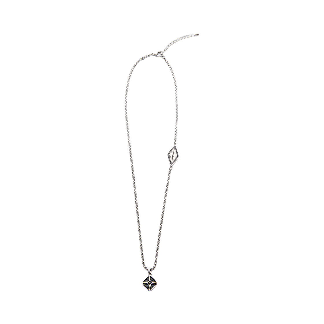 오가프 다이아몬드 링크 펜던트 네클리스 실버(OGARP Diamond Link Pendant Necklace Silver)