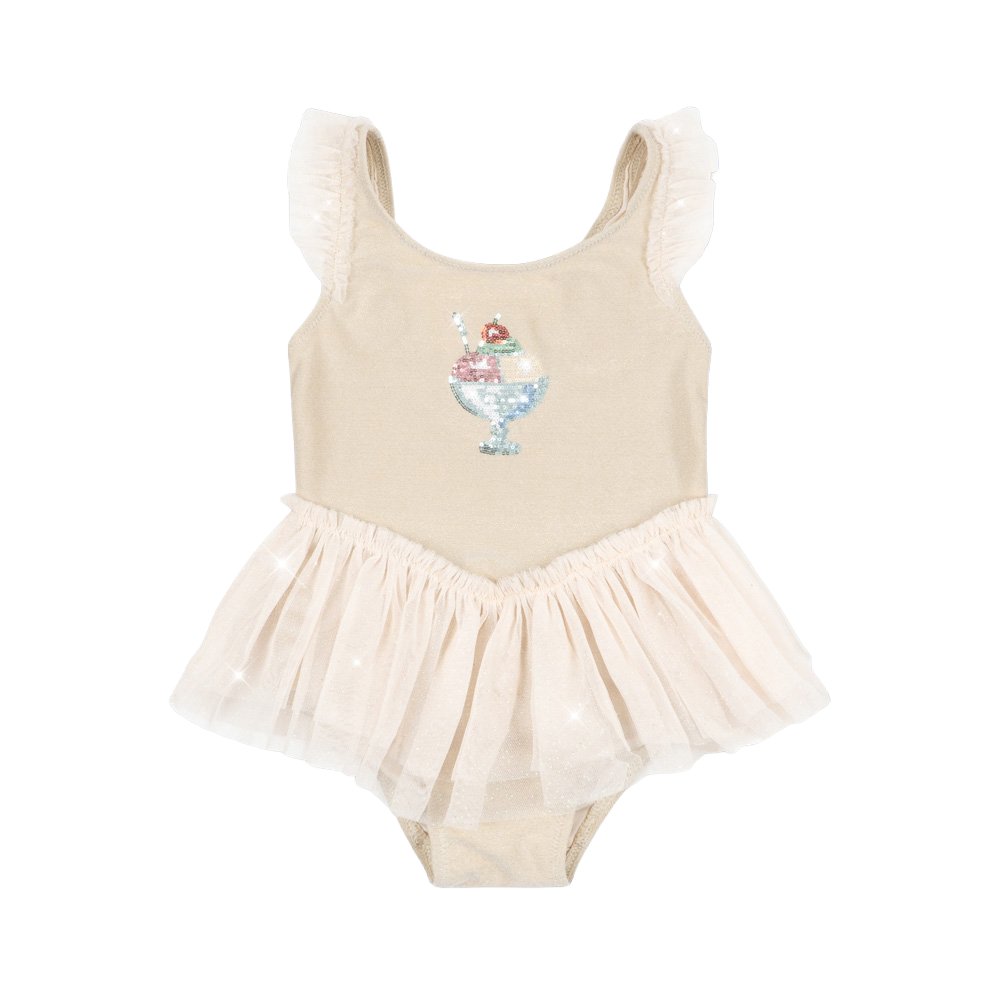 콩제슬래드 아망딘 스윔수트 베이지(Konges Sløjd Amandine Swimsuit Rosewater)