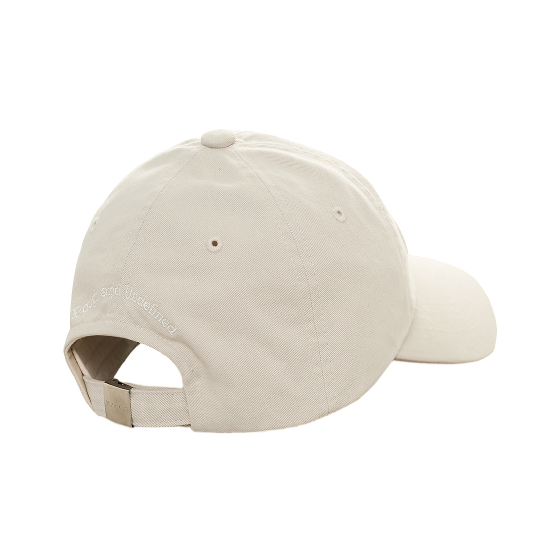 마뗑킴 아플리케 펠트 로고 볼캡 라이트 그레이(Matin Kim Applique Felt Logo Ball Cap In Light Grey) - 3