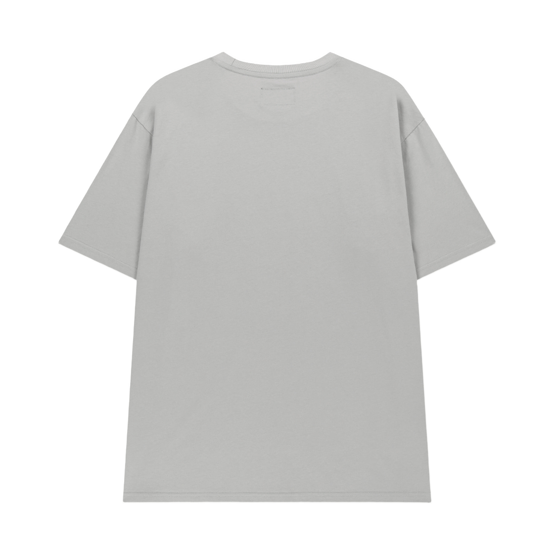 마뗑킴 아플리케 펠트 로고 탑 그레이(Matin Kim Applique Felt Logo Top In Grey) - 2