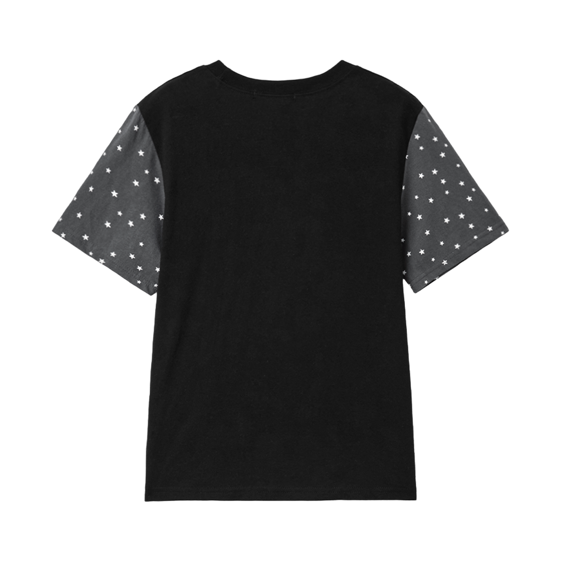 슬릭글로우 슈팅스타 배색 티셔츠 블랙(SLEEKGLOW Shooting Star Color Block T-Shirt Black) - 2