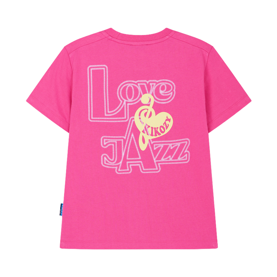 키코지 러브 앤 재즈 티 핑크(Kikozy Love and Jazz T-Shirt Pink) - 2
