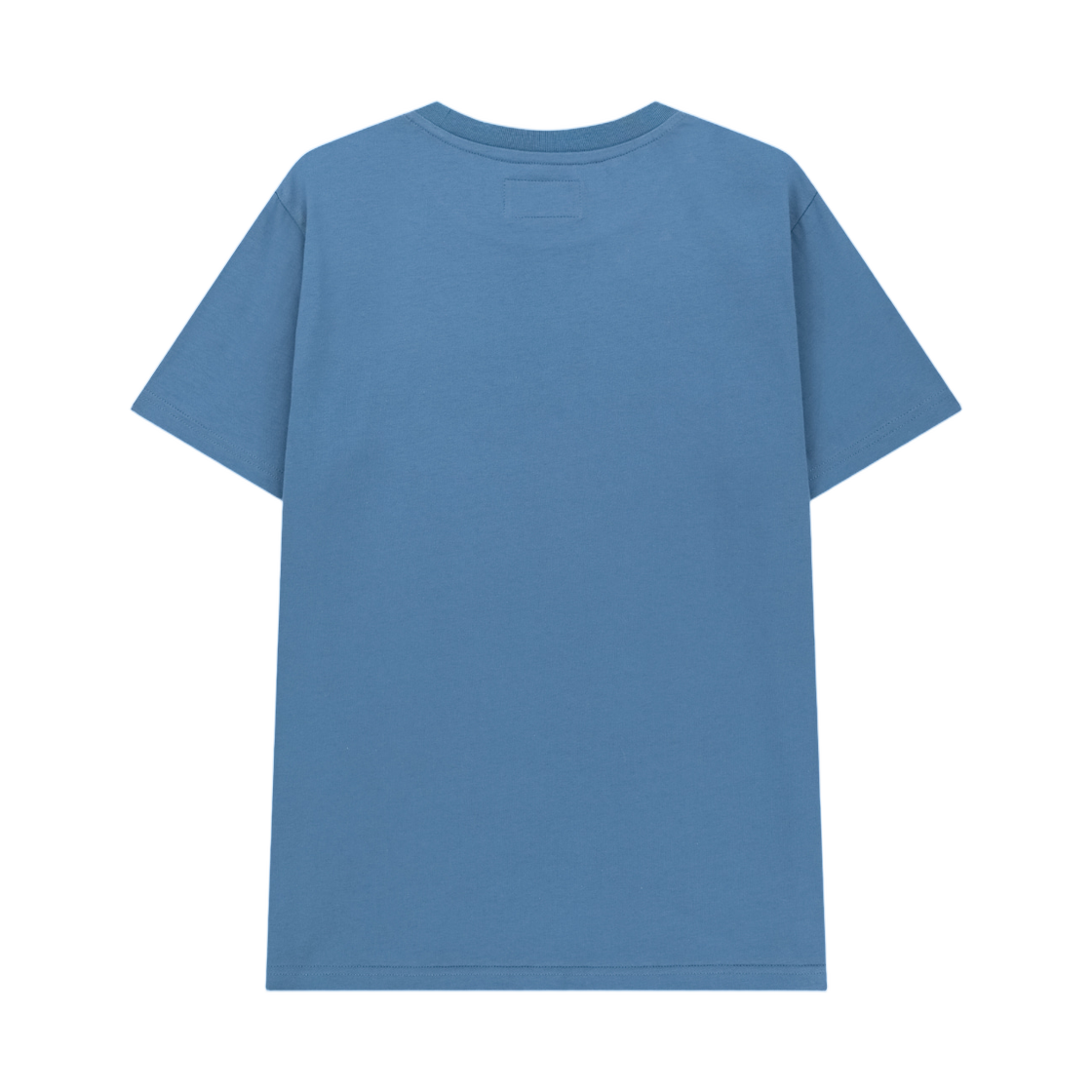 (W) 마뗑킴 아플리케 펠트 로고 탑 블루((W) Matin Kim Applique Felt Logo Top In Blue) - 2