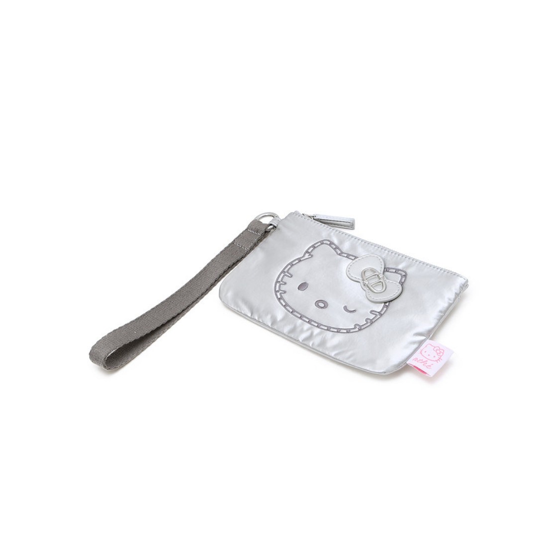아떼 바네사브루노 액세사리 헬로 키티 x 아떼 터드 실버 르봉 파우치 AAWA6E004SV(Athe Vanessabruno Acc Hello Kitty X Athe Studded Silver Le Bon Pouch  Silver) - 3