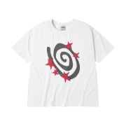 AMOU Molly Star Half T-Shirts White