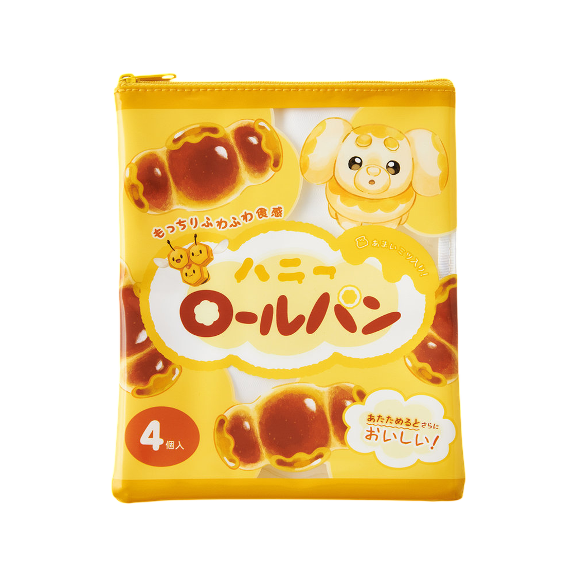 포켓몬센터 피카피카 마트 파우치 쫀도기&세꿀버리(Pokemon Center Pikapika Market Pouch Fidough & Combee)