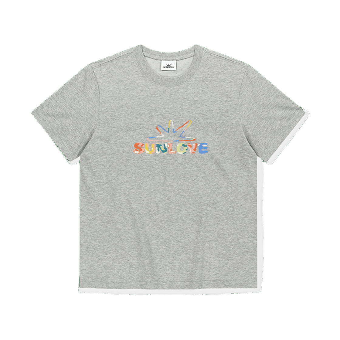 [트리플적립] 썬러브 크레이 데이브레이크 티 헤더 그레이([트리플적립] SUNLOVE Cray Daybreak Tee Heather Grey)