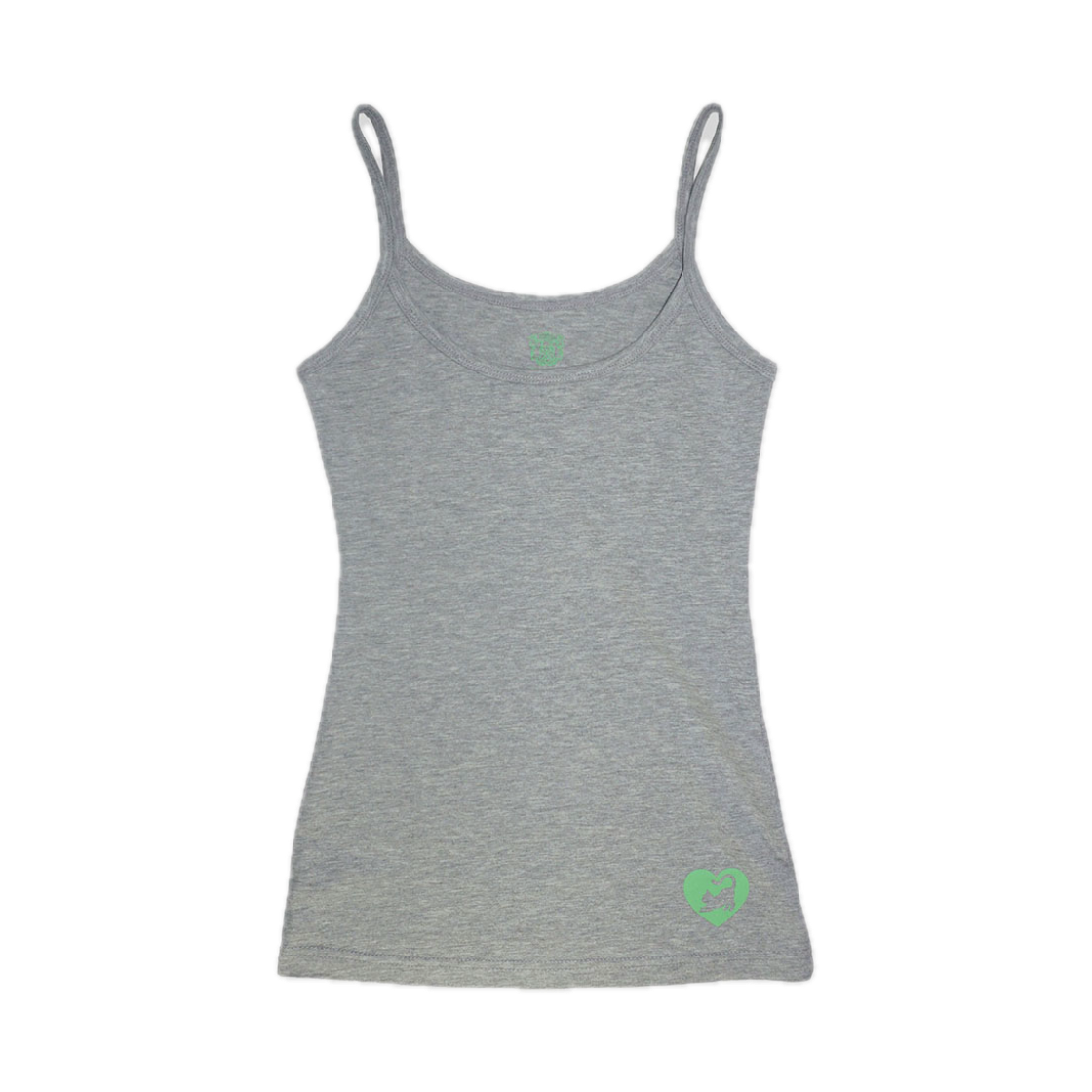 스컬프터 스윗 키티 탱크 탑 멜란지 그레이