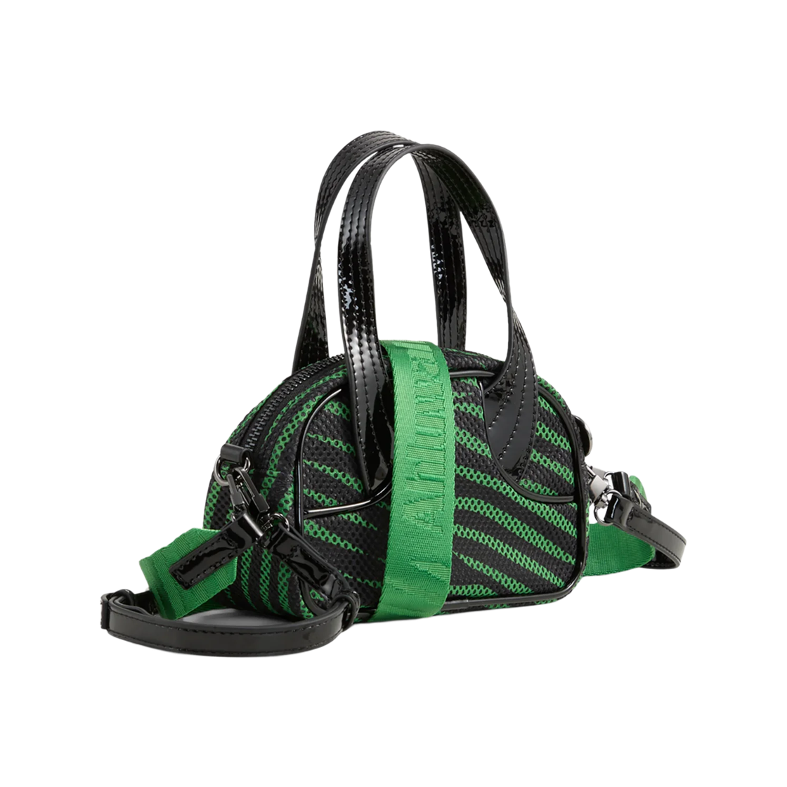 푸마 x 알루왈리아 마이크로 1L 그립 백 푸마 블랙 그린 프루트(Puma x Ahluwalia Micro 1L Grip Bag Puma Black Green Fruit) - 2