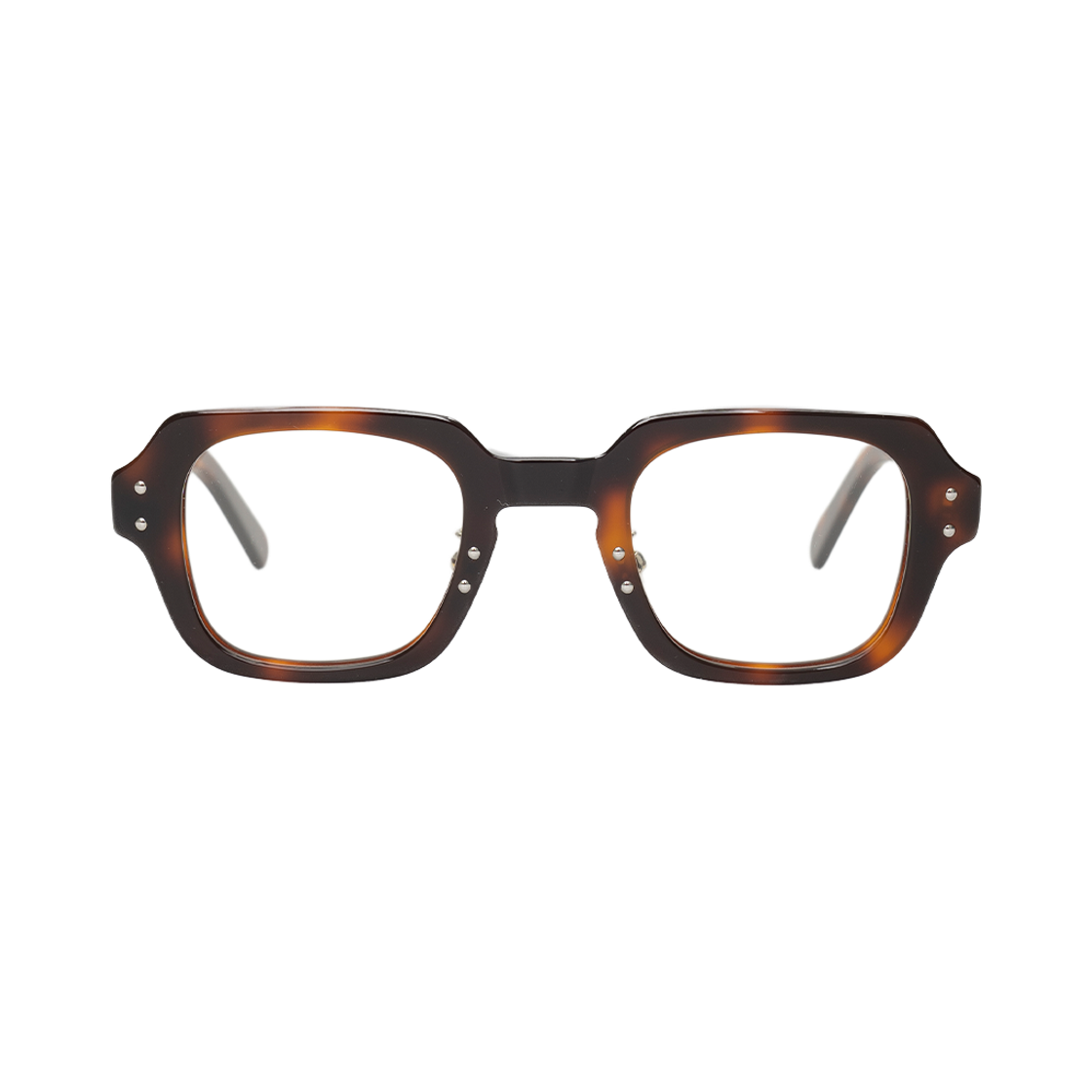 와이엠씨엘 케이와이 USS S9 아이웨어 프레임 엠브라운 렌즈 클리어(YMCL KY USS S9 Eyewear Frame MBrown Lens Clear)
