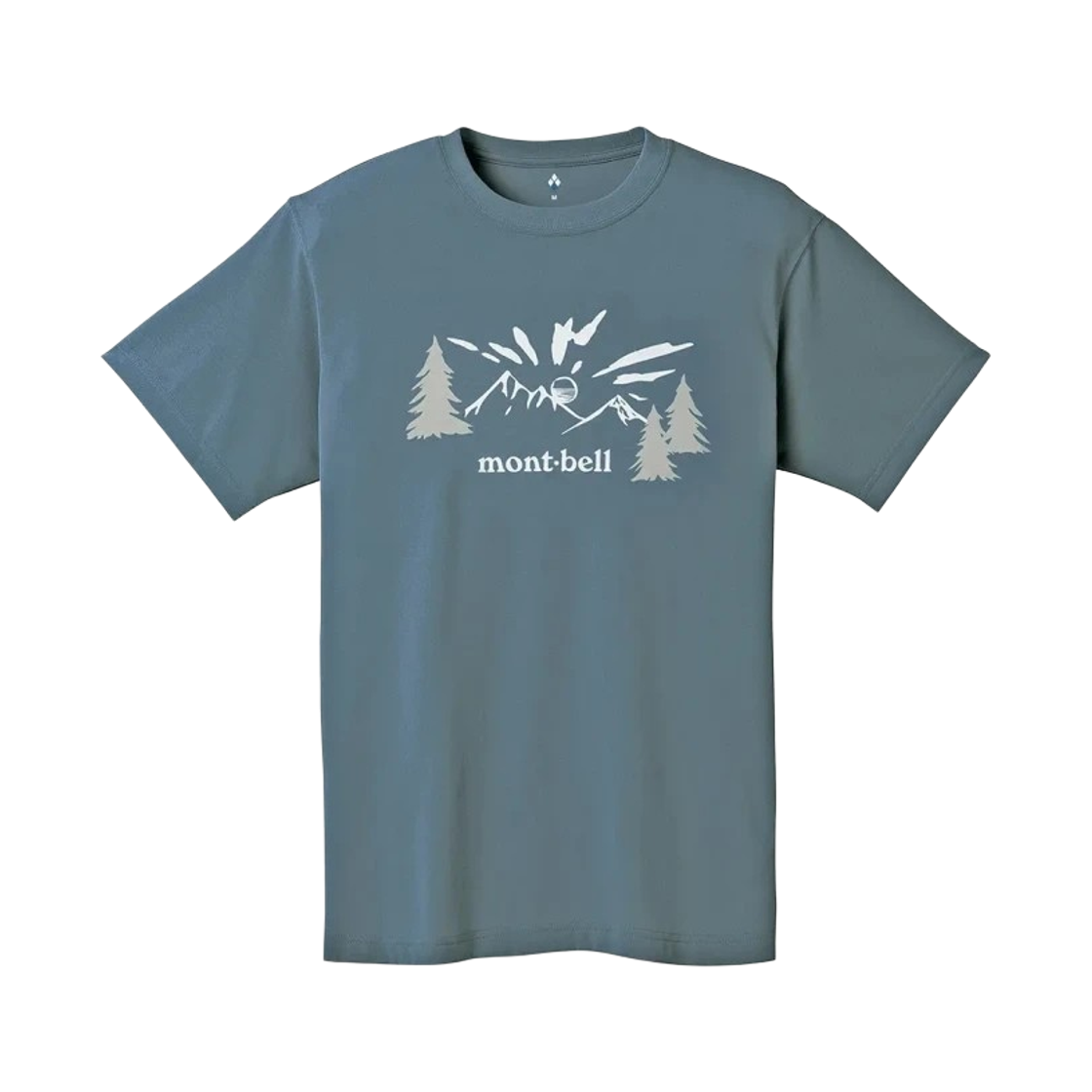 몽벨 위크론 아사히 티셔츠 블루(Montbell Wickron Asahi T-Shirt Blue)