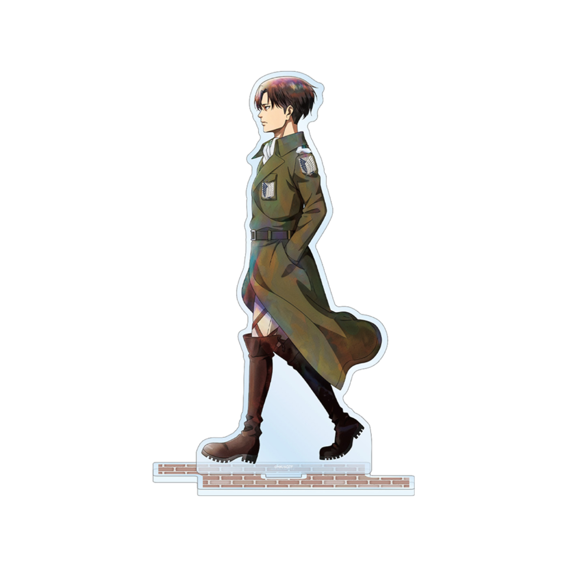 애니모어 진격의 거인 리바이 겨울의 걸음 착채 BIG 아크릴 스탠드(Animore Attack on Titan Levi Step Of Winter Coloring Big Acrylic Stand)