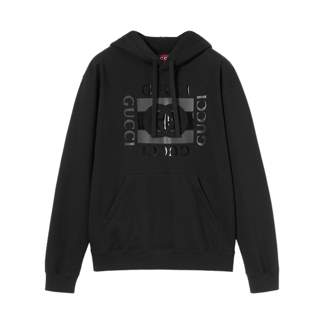 구찌 프린트 코튼 저지 스웨트셔츠 베리에이션 블랙(Gucci Print Cotton Jersey Sweatshirt Variation Black)