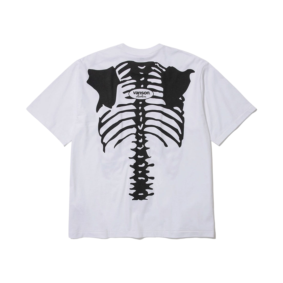 벤슨 레더 오리지날 본 티셔츠 / 화이트(Vanson Leathers Original Bone T-shirt / White) - 2