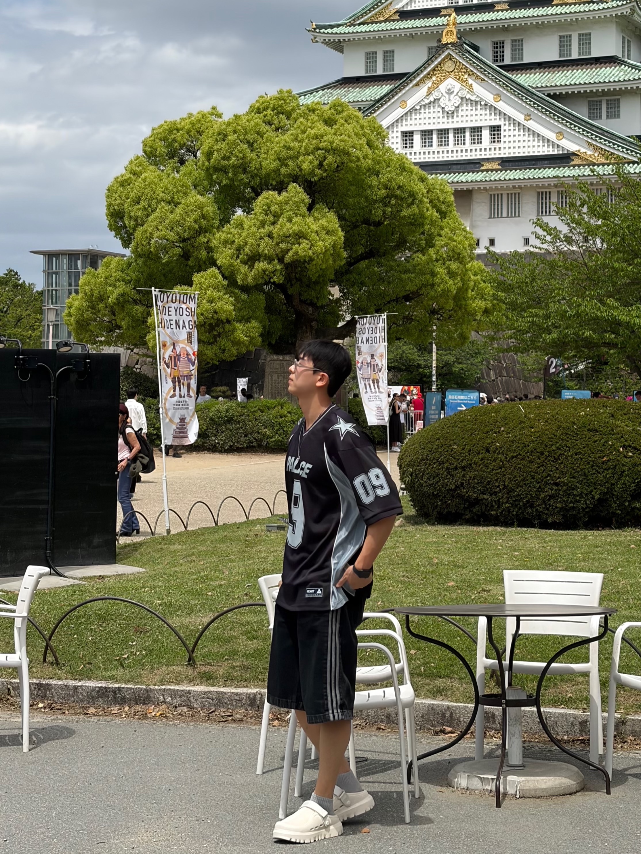 Palace Nein Mesh Jersey Black - 26SS 착용 스타일 - 3