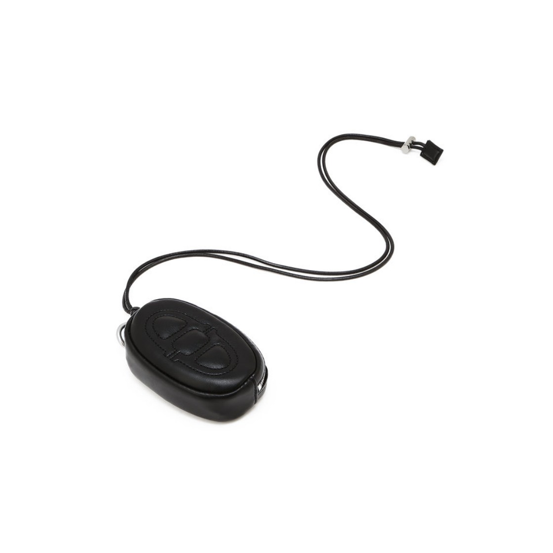 아떼 바네사브루노 액세사리 스탬프 블랙 원형 카드 파우치 AAHO6E900BK 블랙(Athe Vanessabruno Acc Stamp Black Round Card Pouch Black) - 2