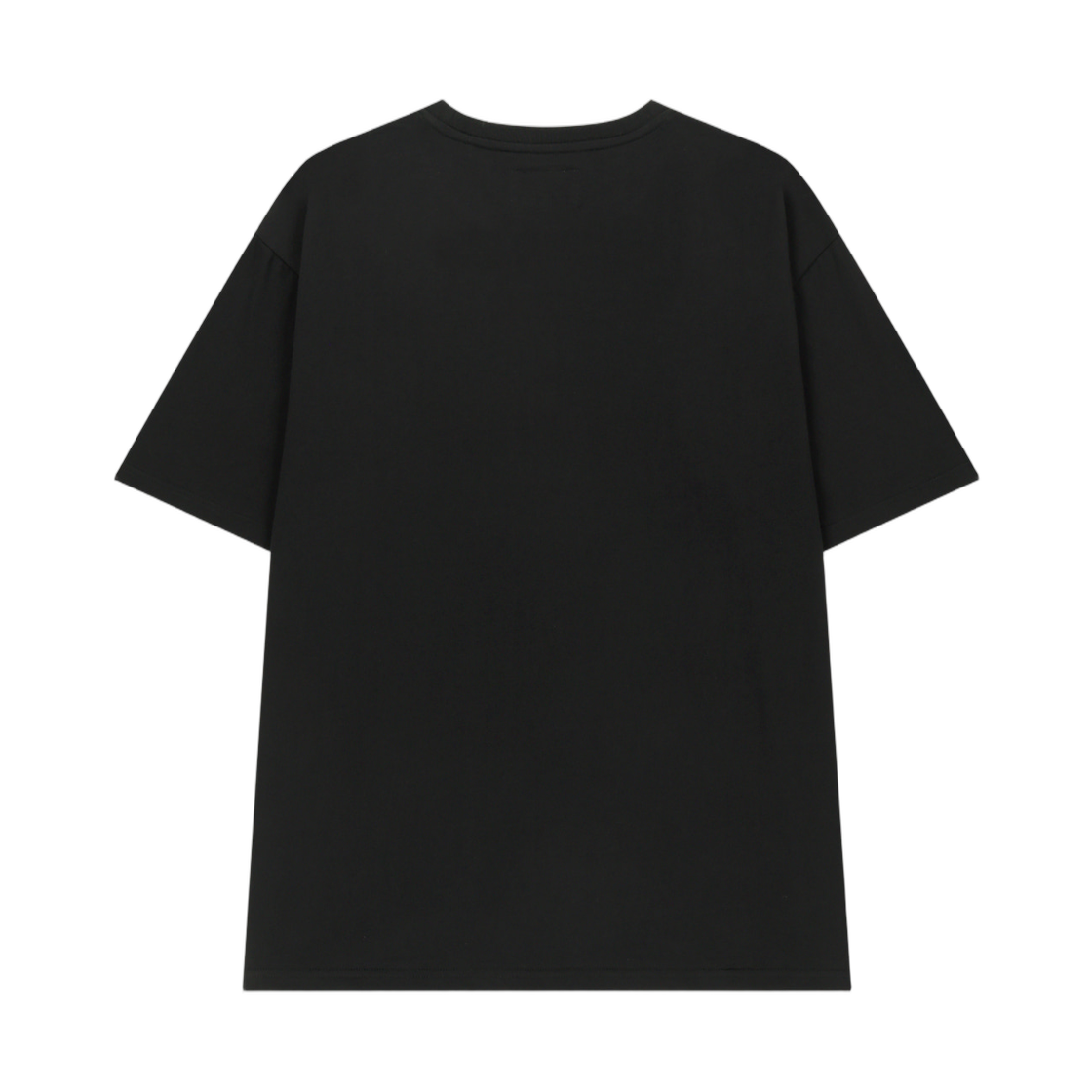마뗑킴 아플리케 펠트 로고 탑 스트롱 블랙(Matin Kim Applique Felt Logo Top In Strong Black) - 2