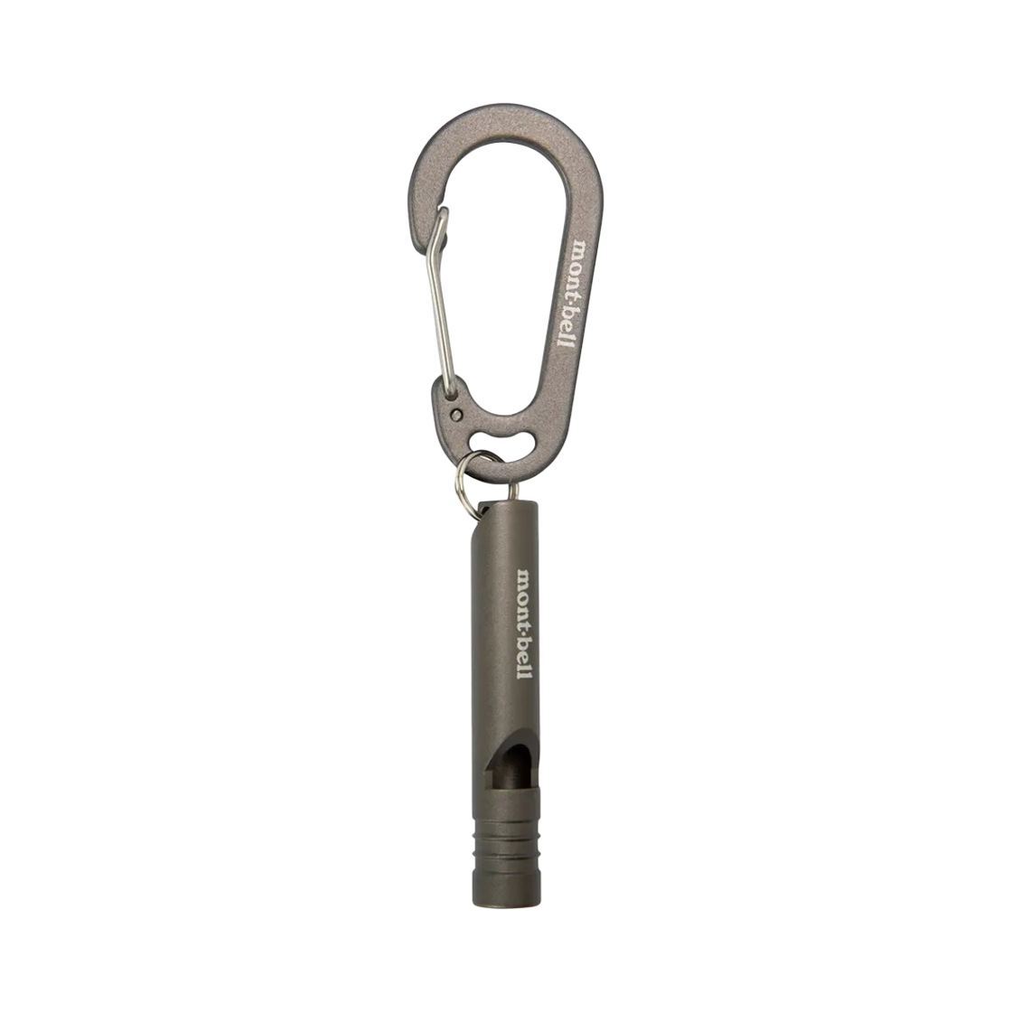 1124946 Montbell Aluminum Whistle S Gunmetal