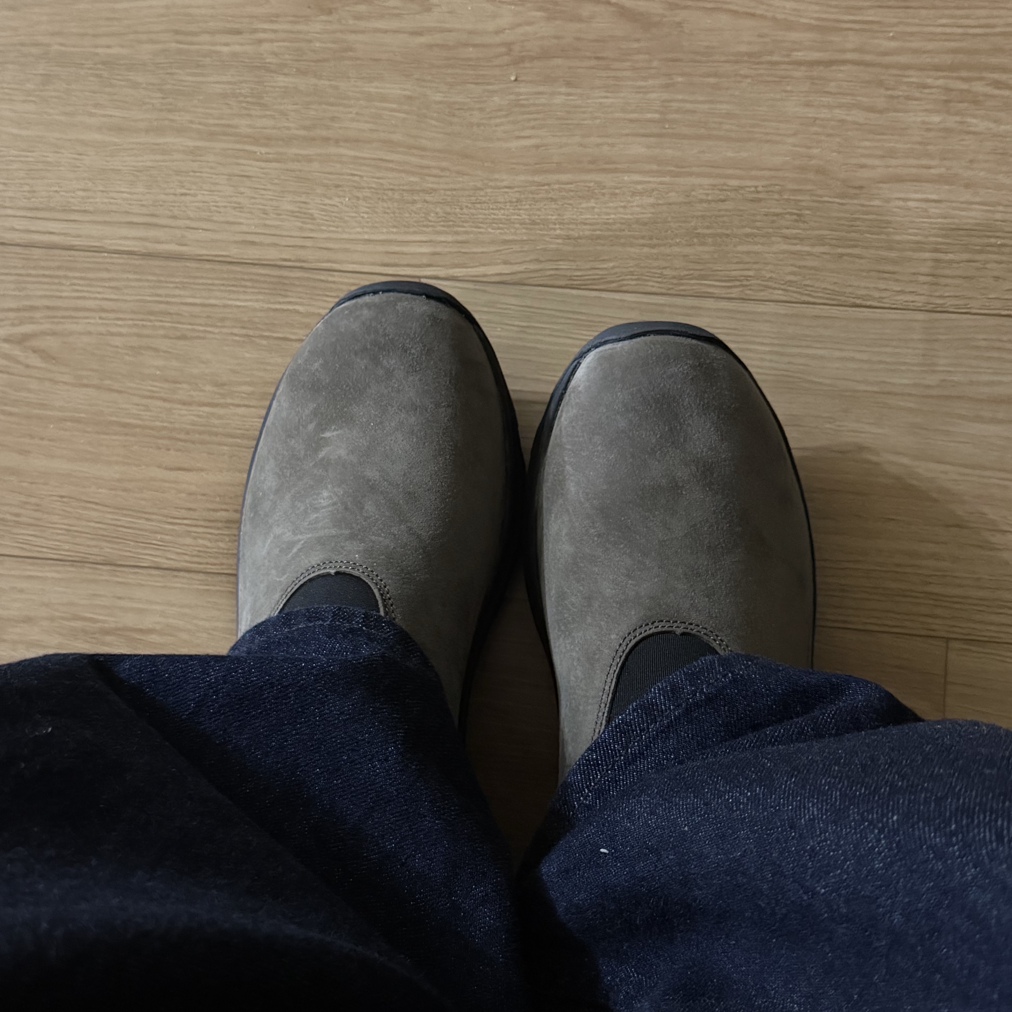 Merrell Winter Moc 3 Gunsmoke 착용 스타일