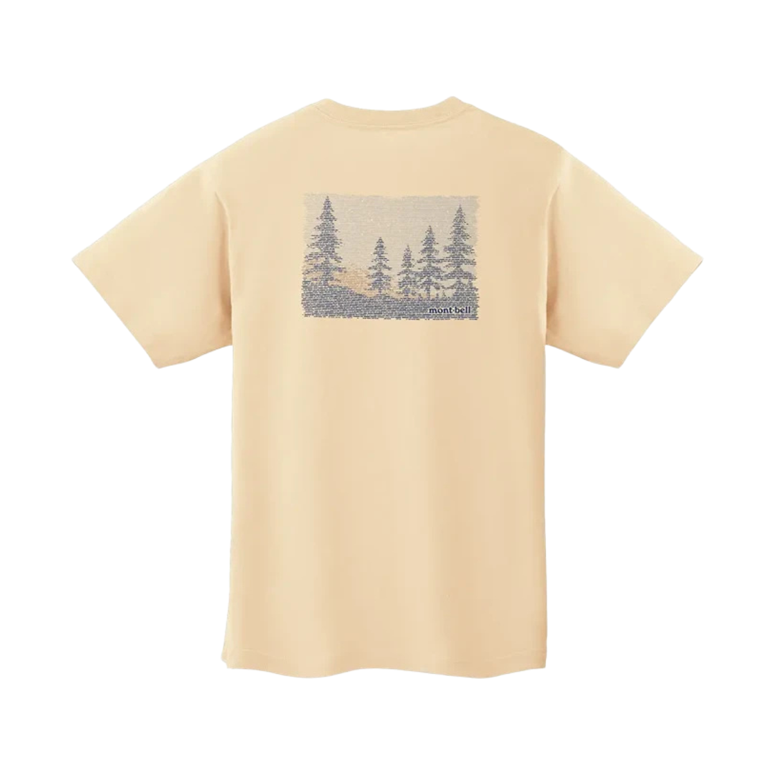 몽벨 페어 스킨 코튼 데이브레이크 티셔츠 아이보리(Montbell Pear Skin Cotton Daybreak T-Shirt Ivory) - 1