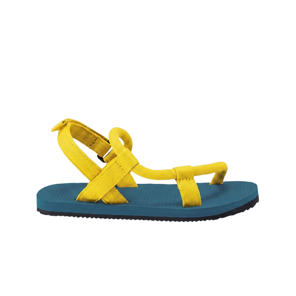 1129513 (Kids) Montbell Lock-On Sandals Dark Mallard Yellow