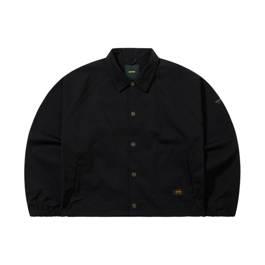 큐마일 331 숏 코치 자켓 블랙(qmile® 331 Short Coach Jacket Black) - 3