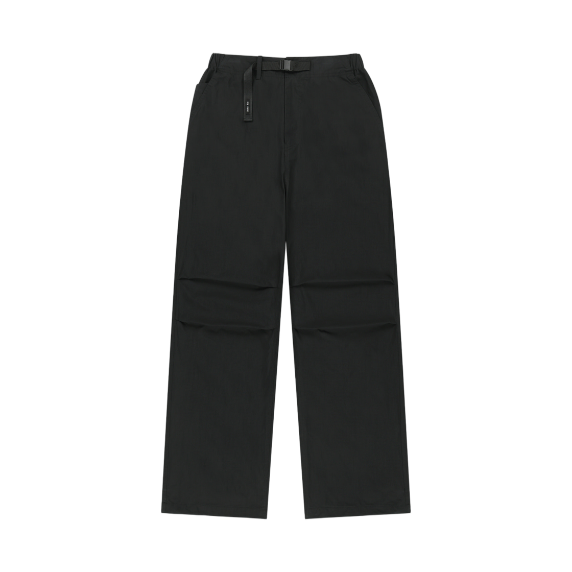 마뗑킴 스트랩 벨티드 팬츠 블랙(Matin Kim Strap Belted Pants In Black)