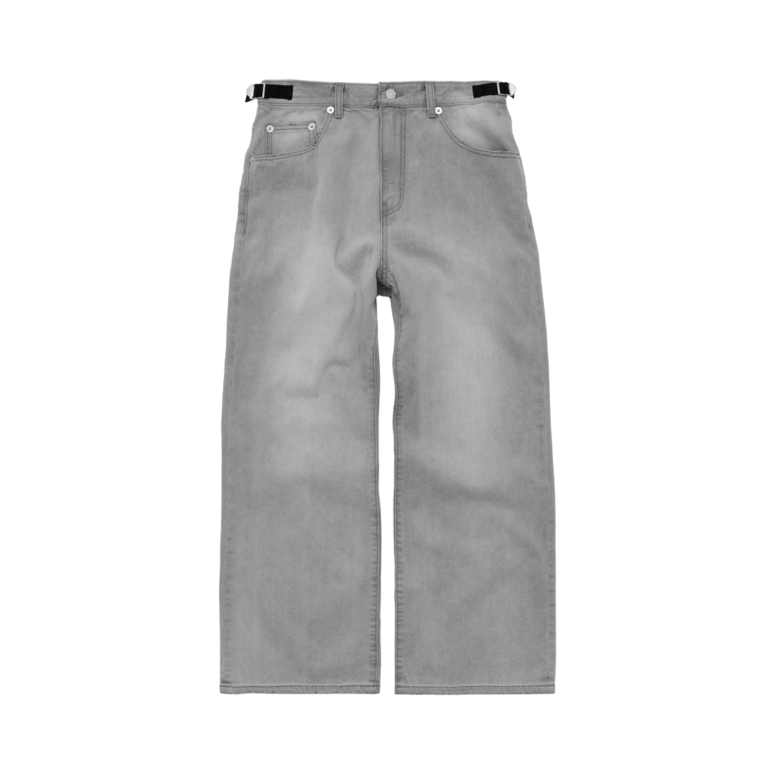 폴리테루 고시마 데님 팬츠 워시드 그레이(Polyteru Gosima Denim Pants Washed Gray)