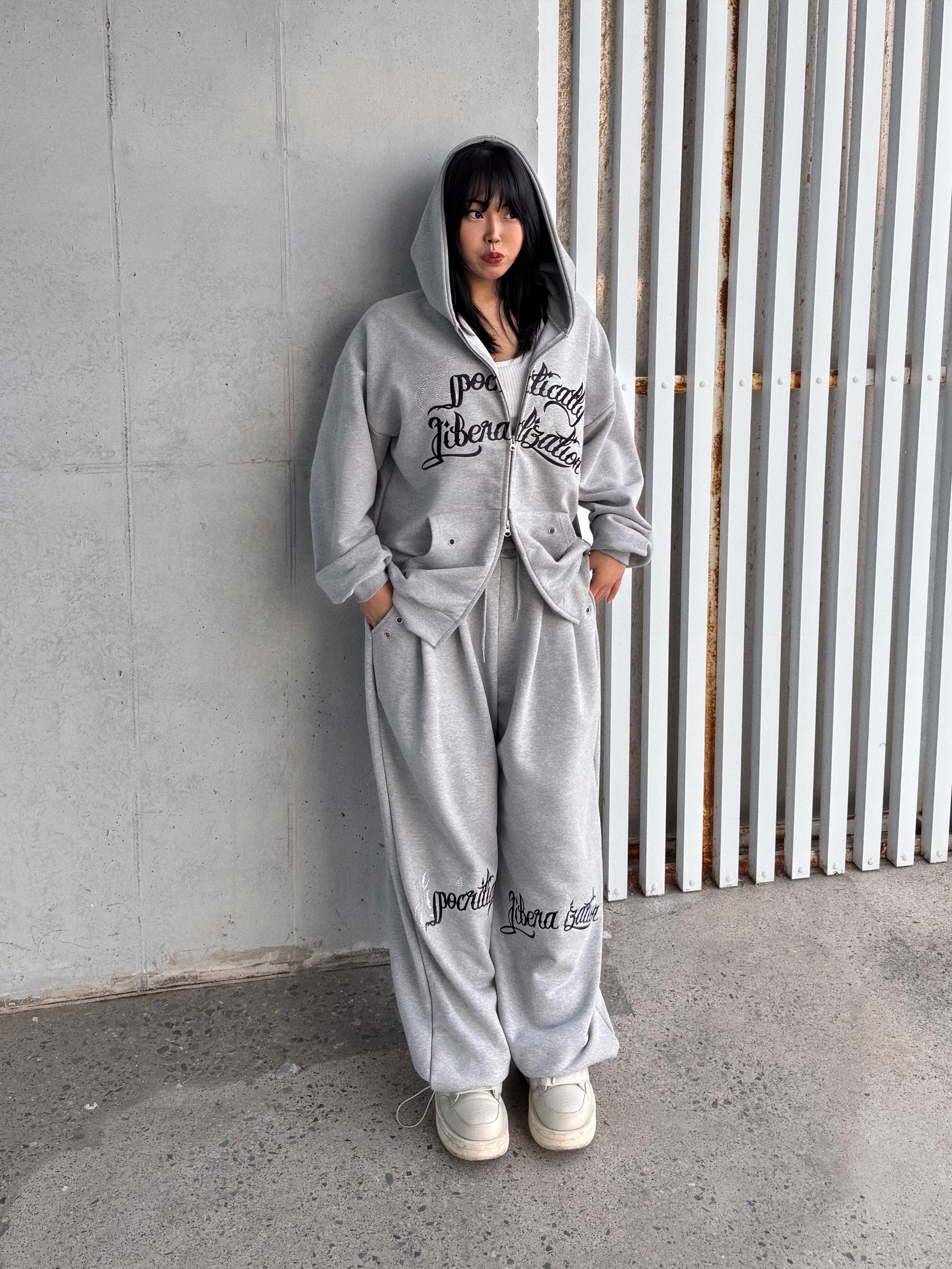 Converse x Drkshdw Turbowpn Ox Pelican 착용 스타일 - 1
