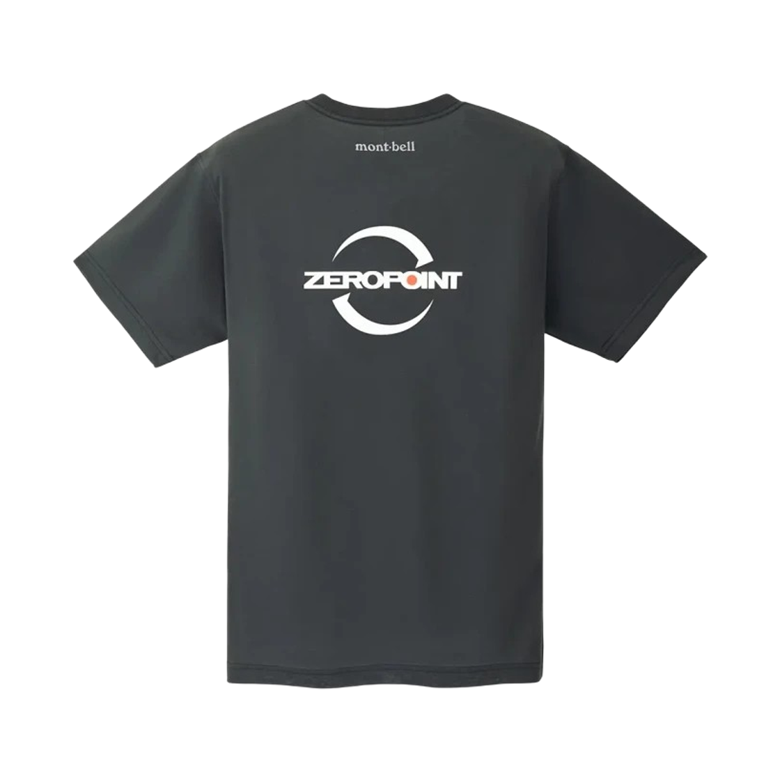 몽벨 위크론 제로 포인트 로고 티셔츠 다크 그레이(Montbell Wickron Zero Point Logo T-Shirt Dark Gray)