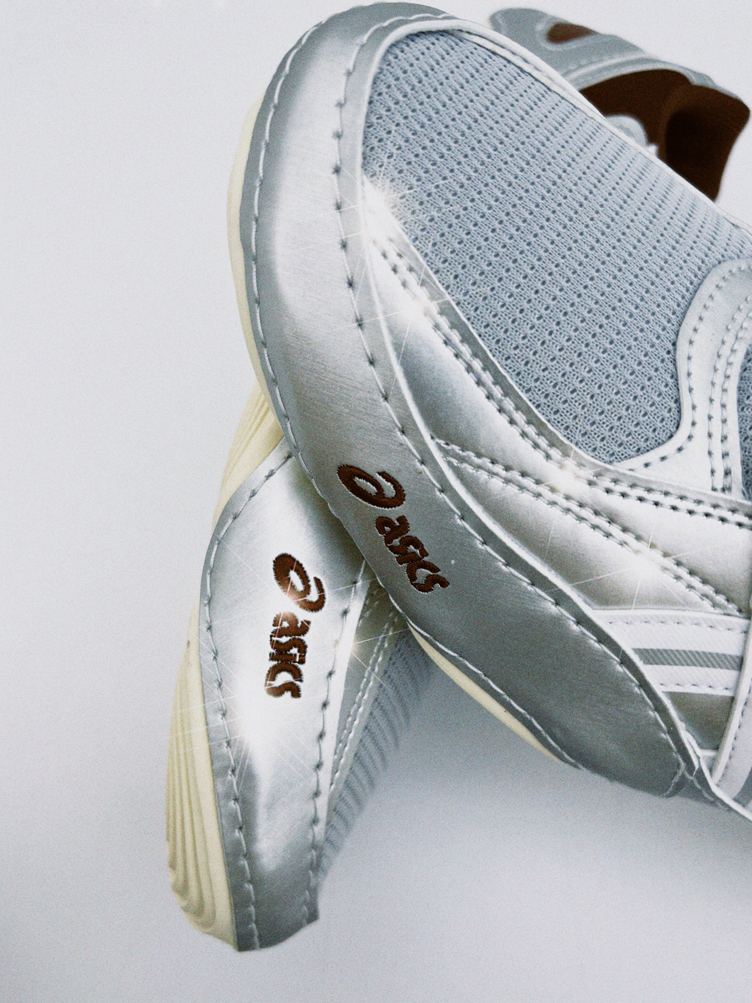 Asics Hypersync Piedmont Grey Pure Silver 착용 스타일 - 4