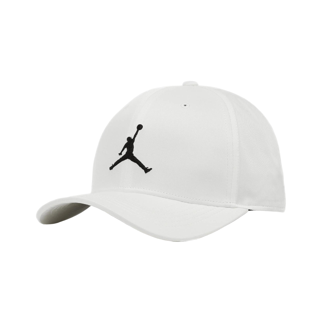 HJ0627-133 Jordan Rise Structured Curved Bill Hat Sail Black