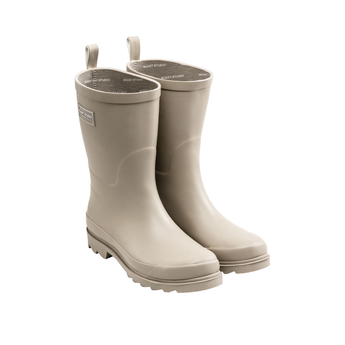 누아트스튜디오 클래식 미드 레인부츠 베이지(NUARTSTUDIO Classic Mid Rain Boots Beige) - 4