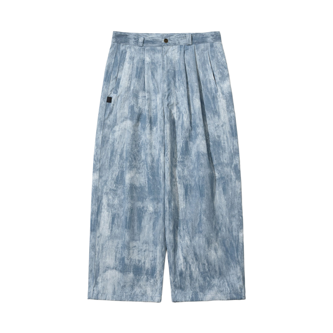 26Q511 qmile® 511 Two Tuck Wide-Leg Zip Fly Pants Blue