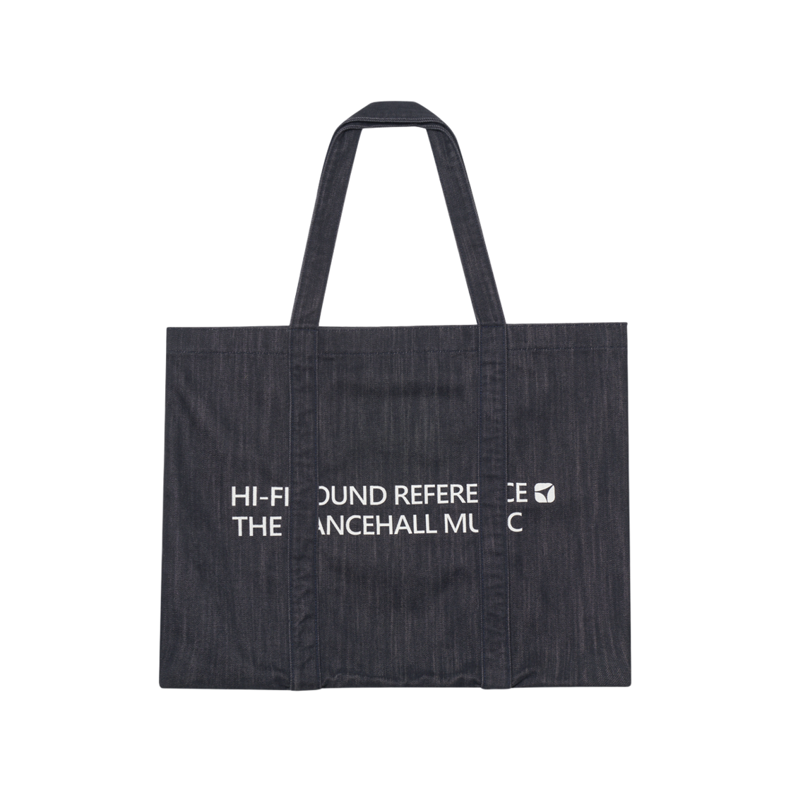 하이파이 사운드 레퍼런스 댄스홀 토드 백 데님(Hifi Sound Reference Dancehall Tote Bag Denim) - 1