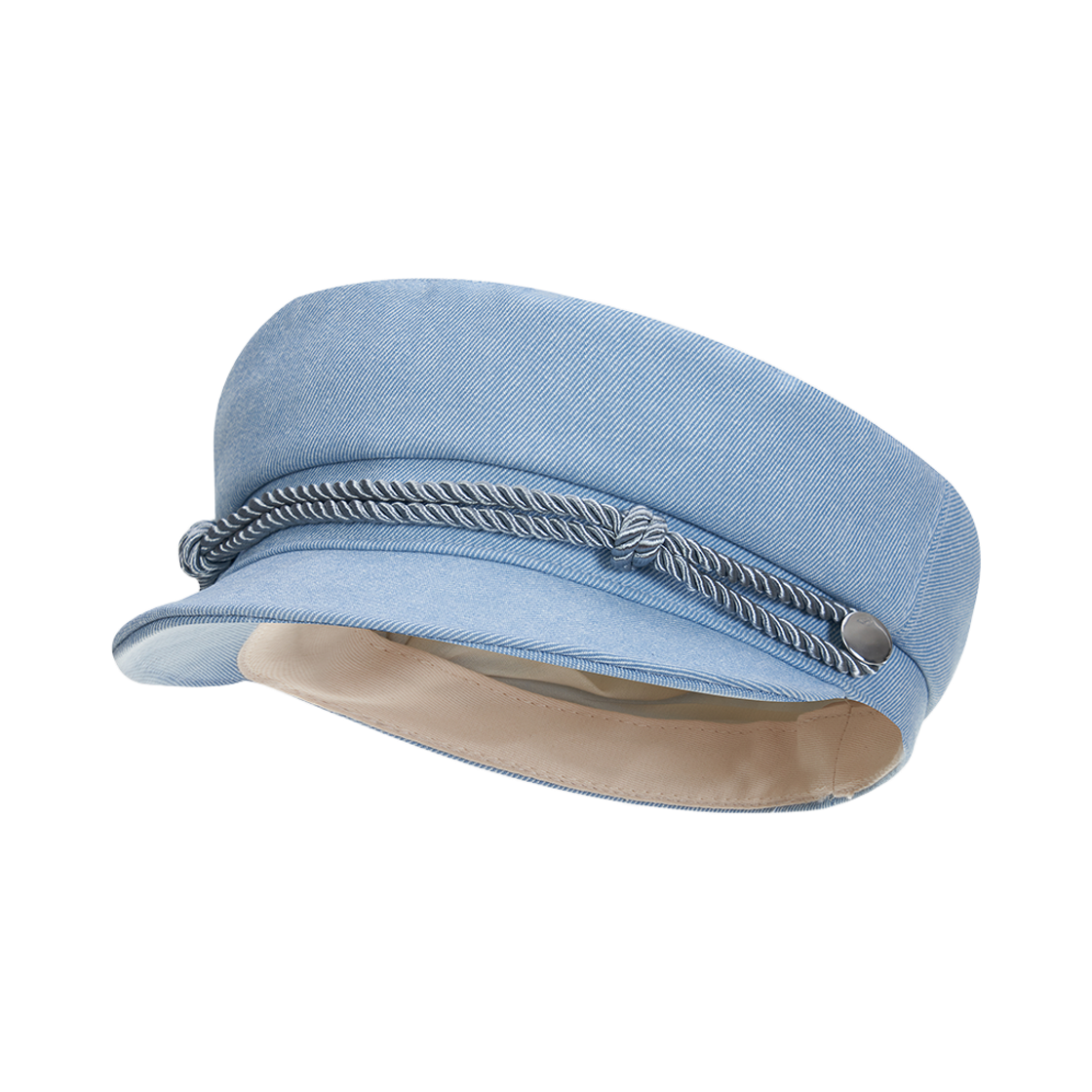 올인컴플리트 노티드 로프 마린캡 소라(Allincomplete Knotted Rope Marin Cap Light Blue)