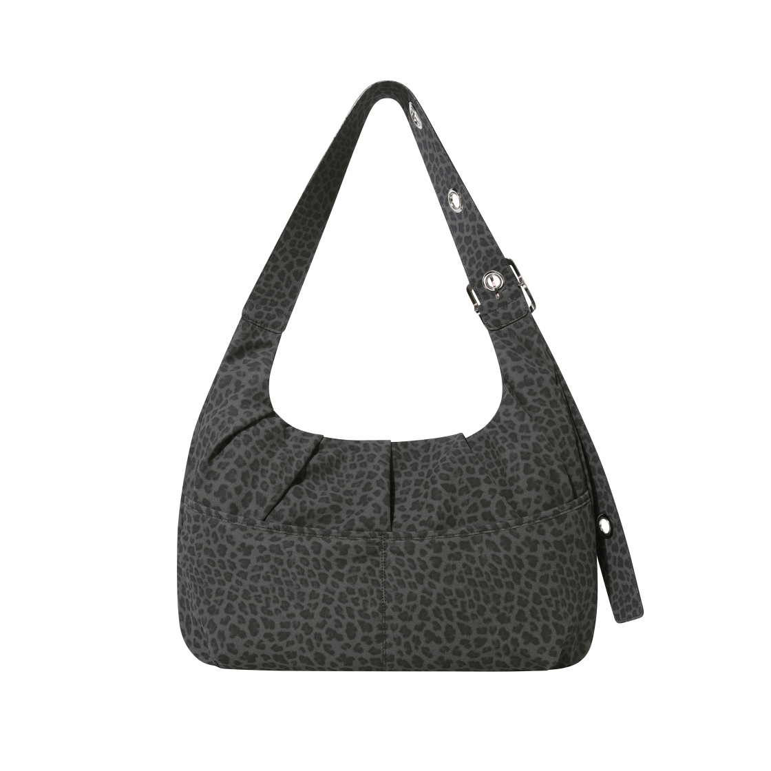 포어필 캐리 올 라지 호보백 레오파트 블랙(For Appeal Carry All Large Hobo Bag Leopard Black) - 3