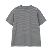 Millo Archive Mods Stripe T-Shirt Melange Gray