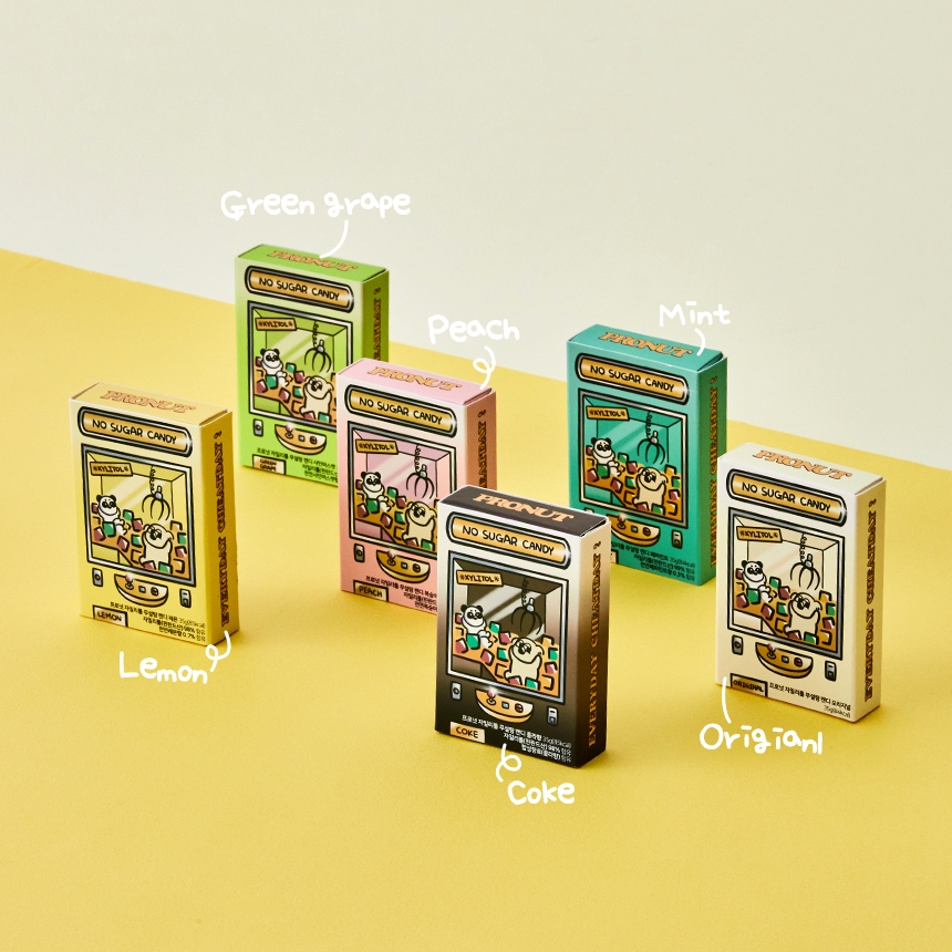 프로넛 무설탕 자일리톨 캔디 샤인머스켓 8개입(PRONUT Sugar-Free Xylitol Candy Shine-Muscat 8pack) - 3