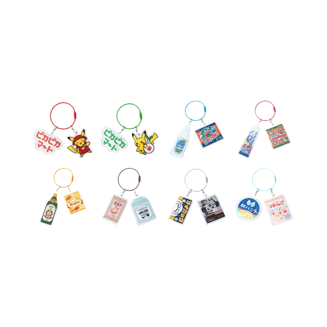 포켓몬센터 피카피카 마트 아크릴 키링 컬렉션 (랜덤 상품)(Pokemon Center Pikapika Market Acrylic Keychain Collection Sealed Case (1 Blind Box)) - 1