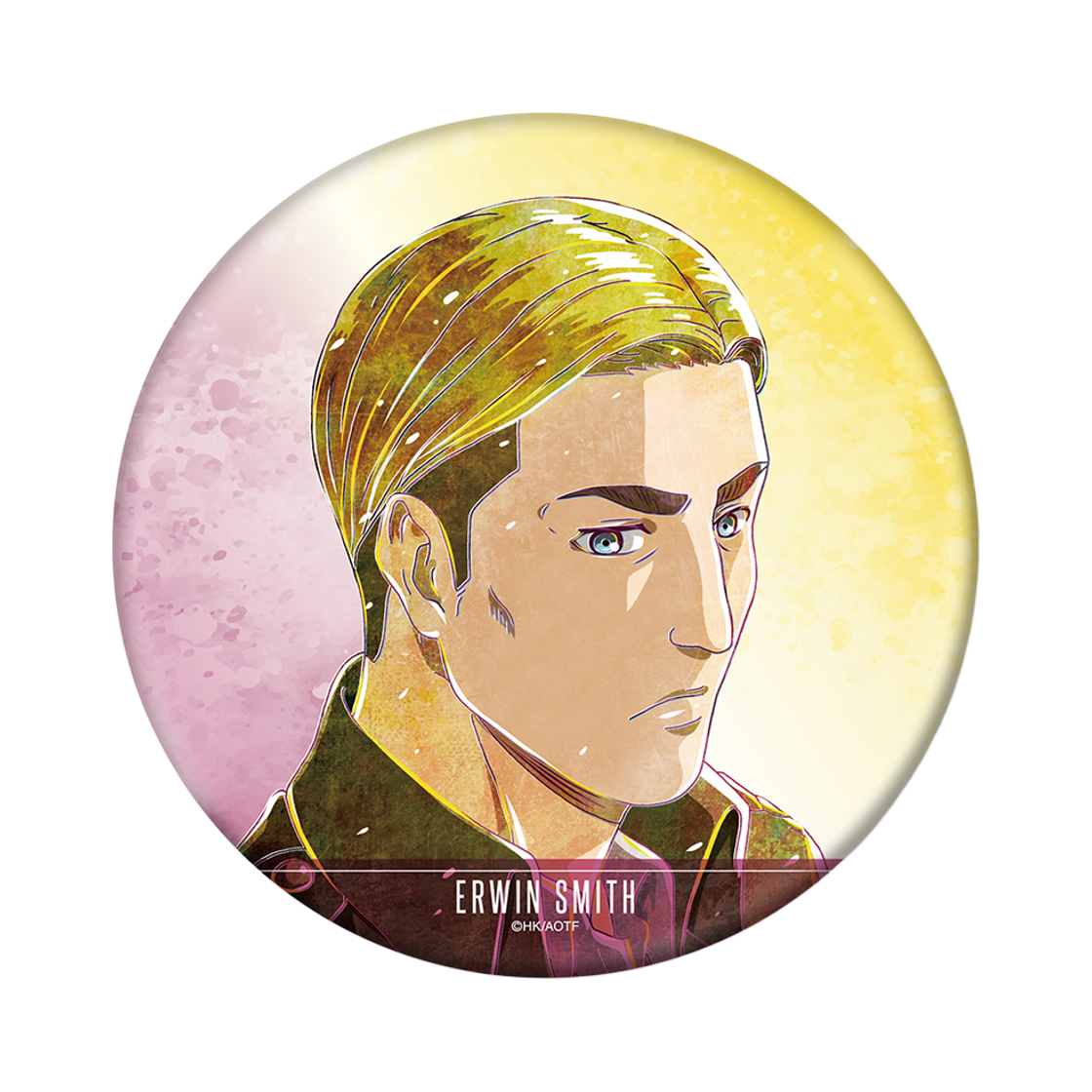 [예약배송] 애니모어 진격의 거인 엘빈 Ani-Art 제2탄 BIG 캔 뱃지([예약배송] Animore Attack on Titan Erwin Ani Art Second Series Big Can Badge) - 1