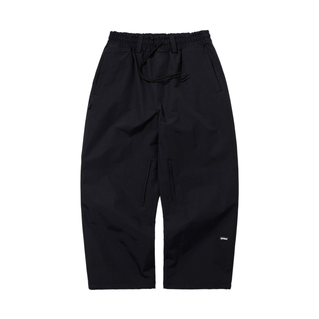 26Q521 qmile® 521 Sagging Parachute Pants Black