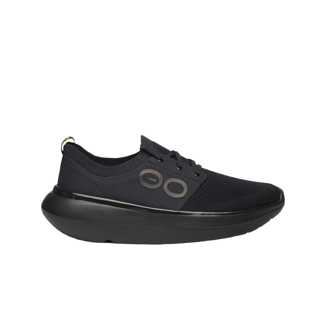 [5% 적립] 우포스 Oomy Stride 올블랙 남성 운동화([5% 적립] OOFOS Oomy Stride All Black Men Sneakers)
