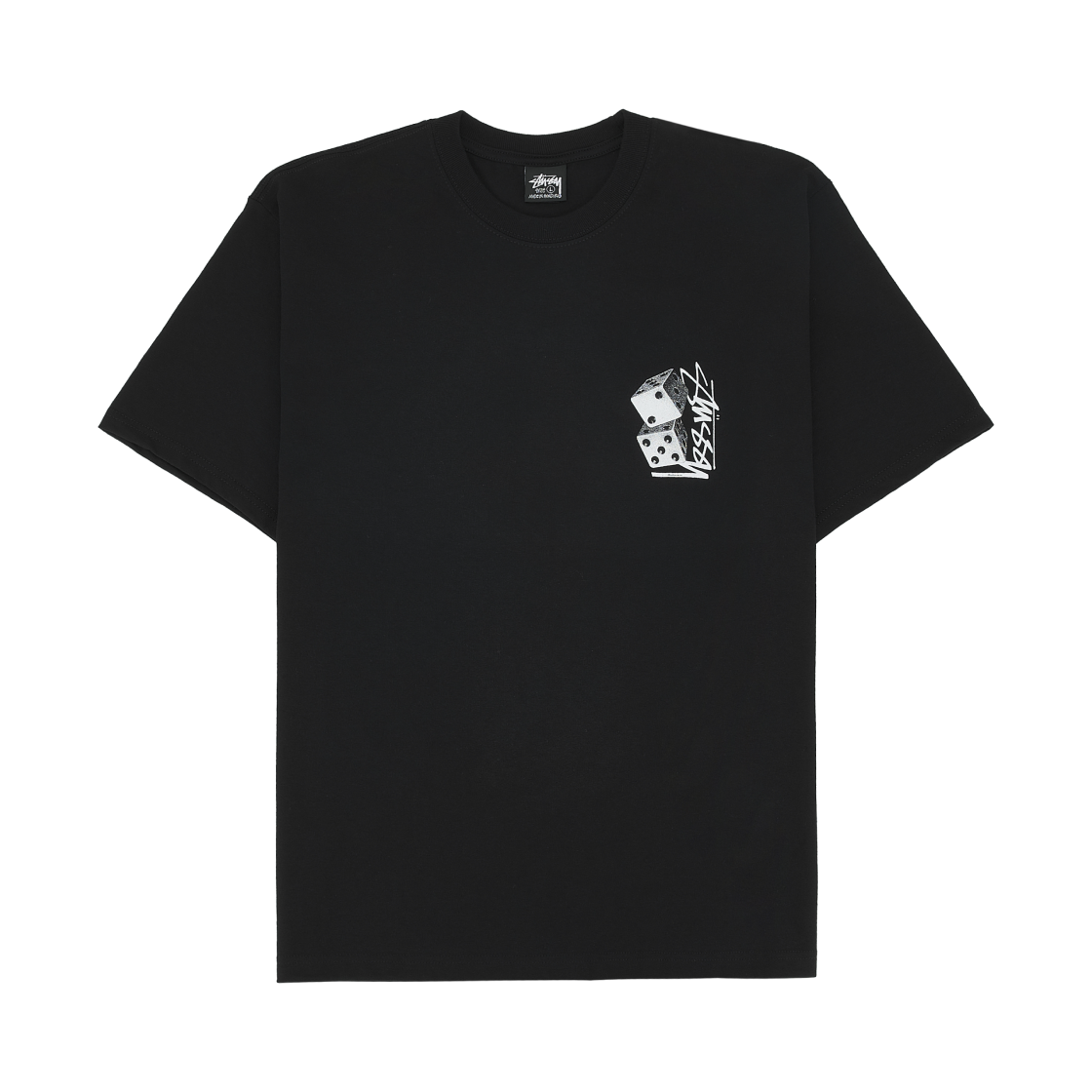 스투시 톨 다이스 티셔츠 블랙(Stussy Tall Dice T-Shirt Black) - 2
