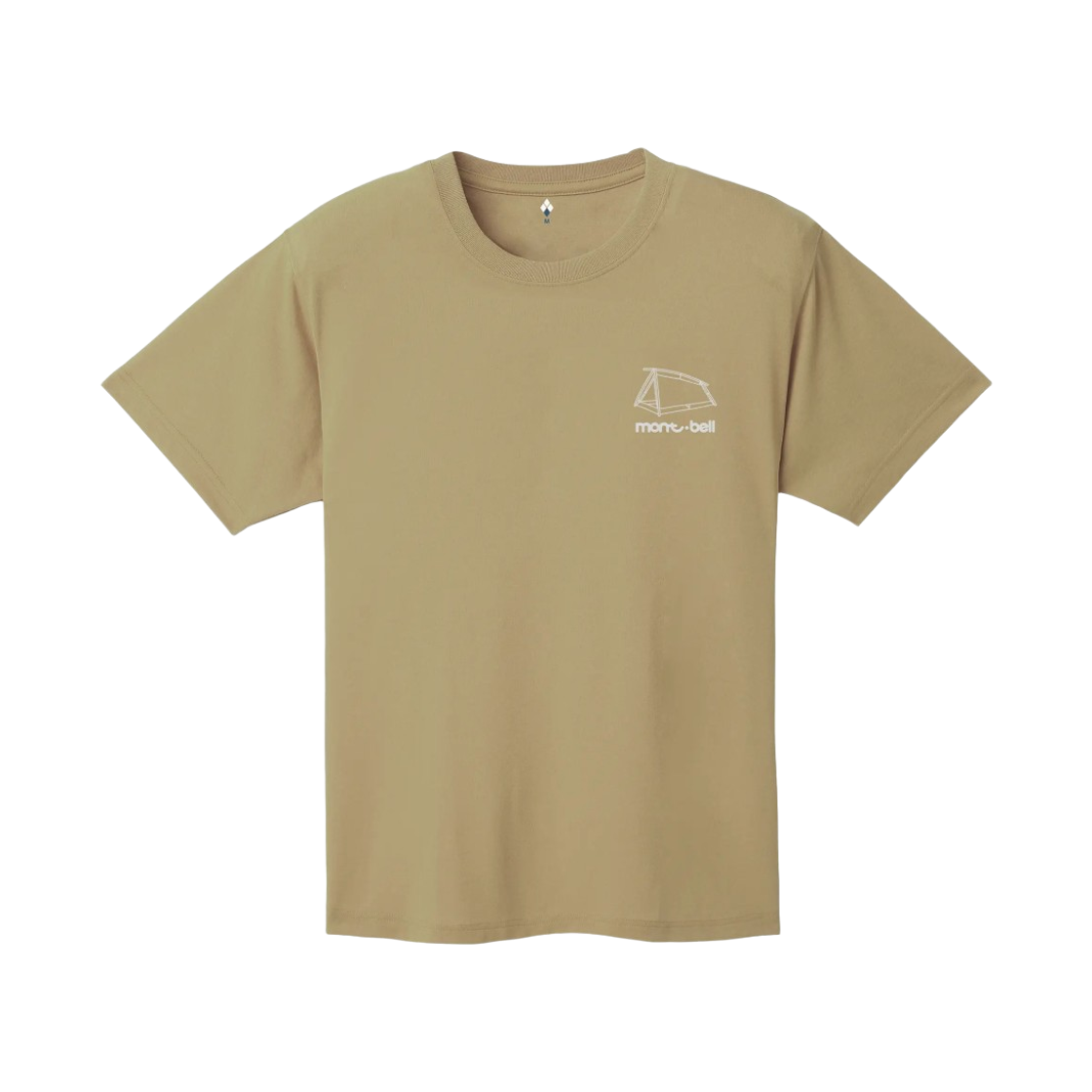 몽벨 위크론 문 라이트 텐트 50주년 티셔츠 탄(Montbell Wickron Moon Light Tent 50th T-Shirt Tan)